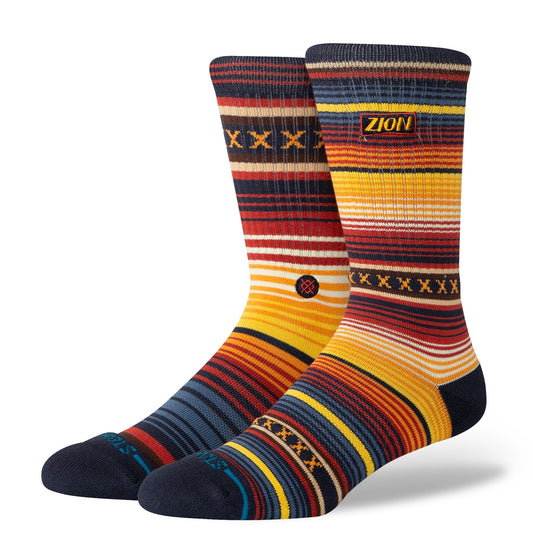 Stance Curren Parks Crew Socken Marineblau 