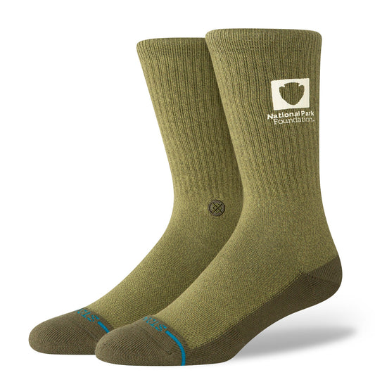 National Park Crew Socken Militärgrün