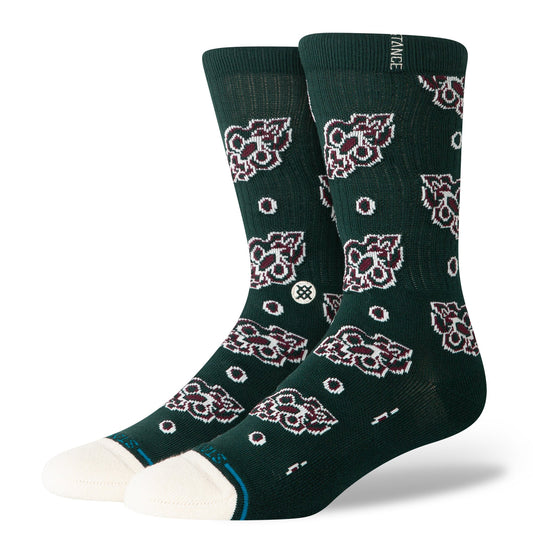 Pine Brocade Crew Socken Pine