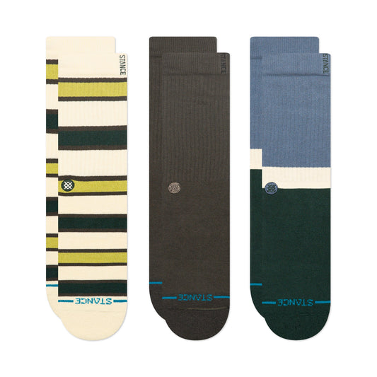 The Devon Crew Socken 3Er Pack Pine