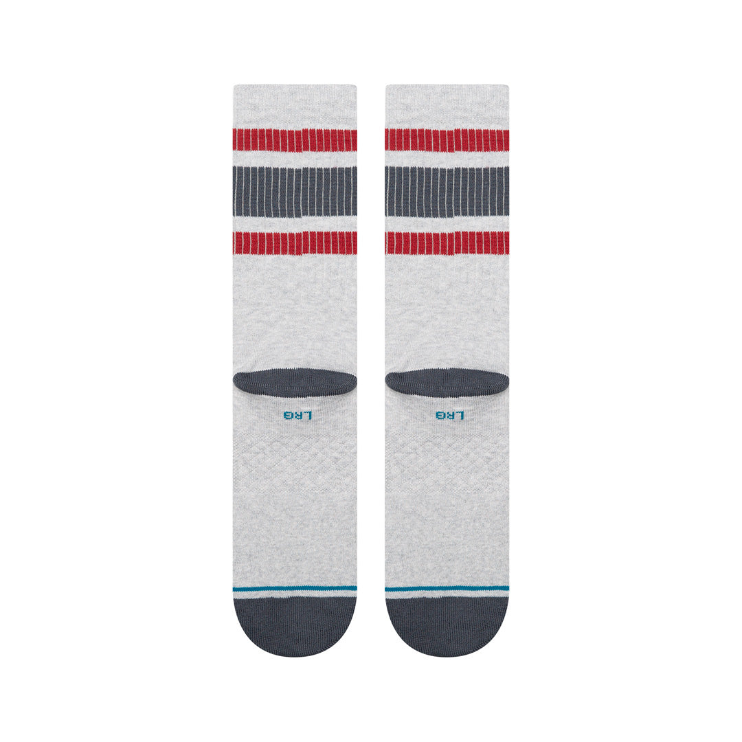 Stance Boyd Pop Stitch Crew Sock Heather Grey