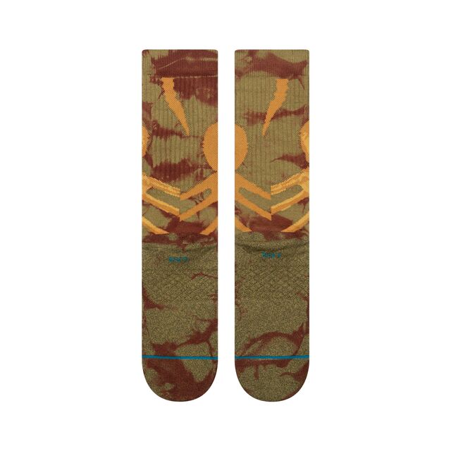 Stance Face Hugger Crew Sock Brown