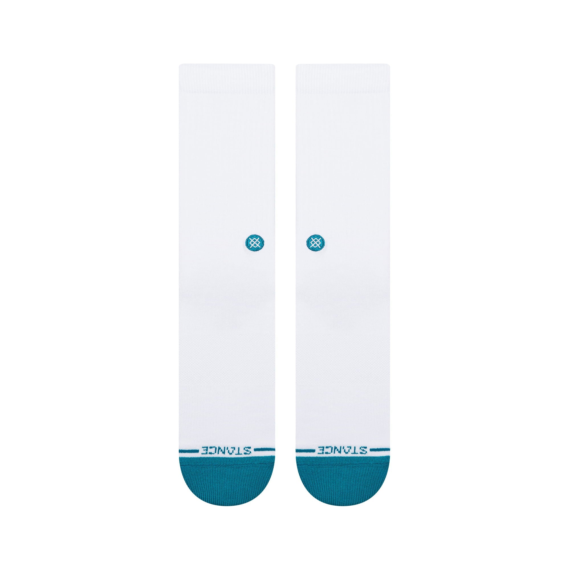 Stance Icon Dot Crew Sock Teal