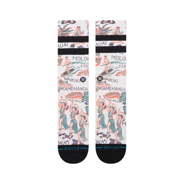 Stance Lei Lei Crew Sock Grey