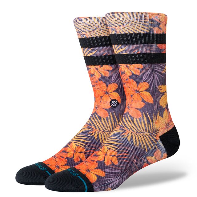 Stance Poipu Crew Sock Orange