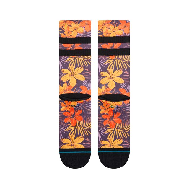 Stance Poipu Crew Sock Orange