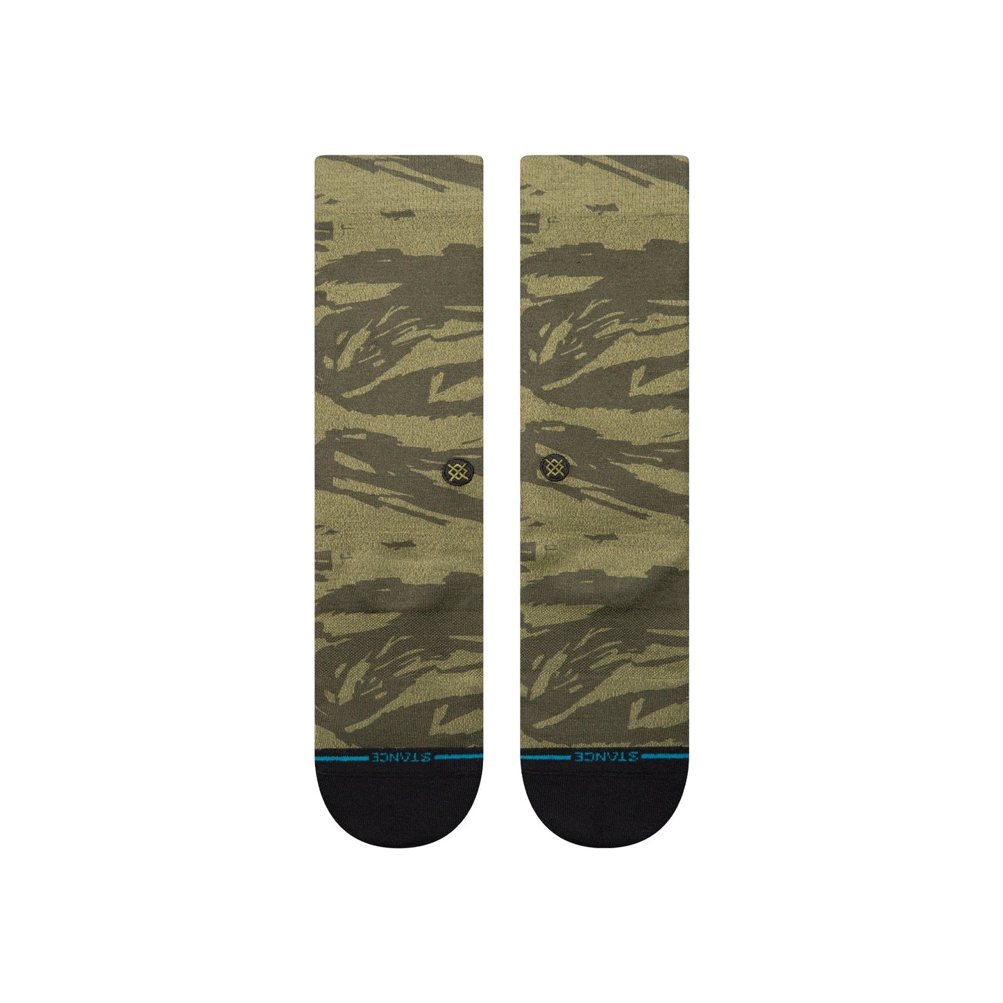 Stance Camouflageuflageblend Crew Sockenenen Dunkelgrün 