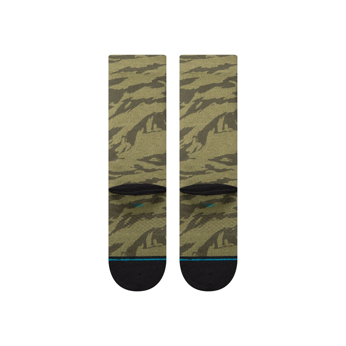 Stance Camouflageuflageblend Crew Sockenenen Dunkelgrün 