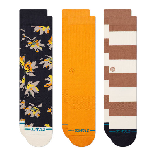 Stance Equinox Crew Socken 3Er Pack Marineblau 