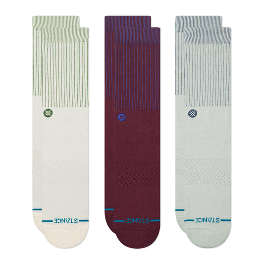 Stance Icon Pop Crew Socken 3Er Pack Canvas 