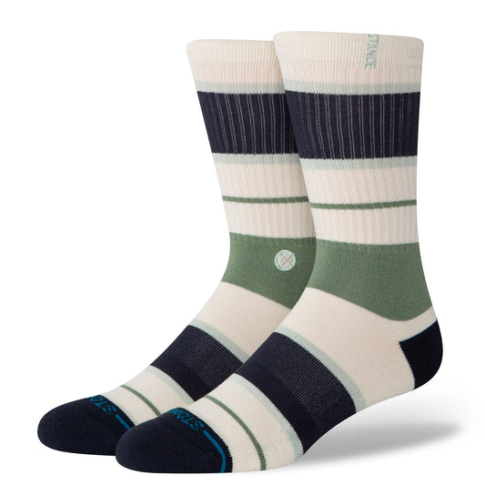 Stance Striped Delight Crew Socken Canvas 