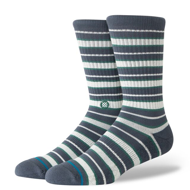 Stance Signature Stripe Crew Sock Turbulence