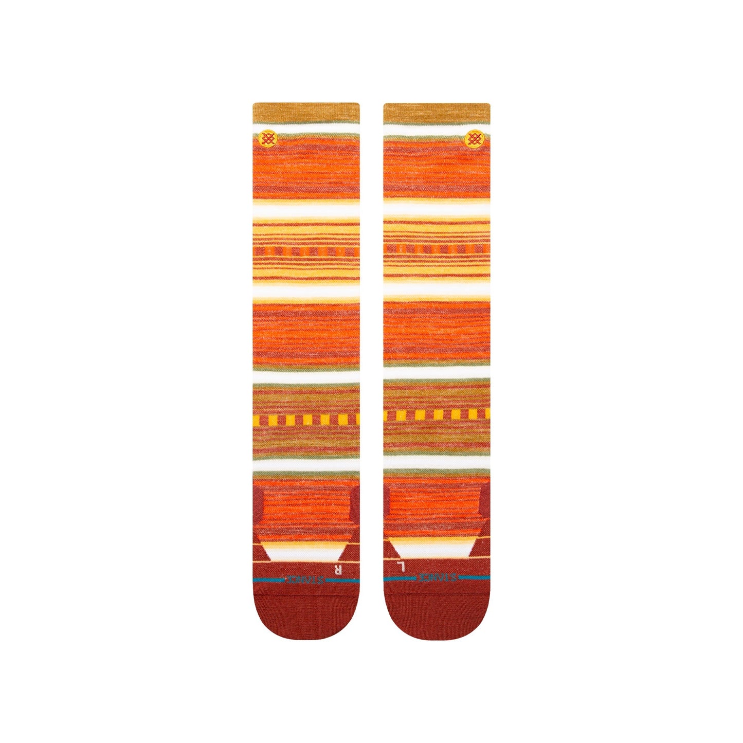 Stance Windy Pine Snow Ultra Light Wool Socken Bunt 