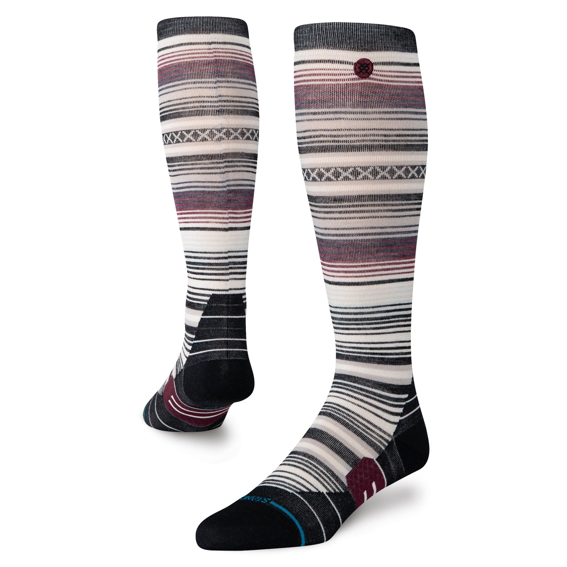 Stance Curren Ultra Light Wool Snow Sock Black
