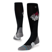Stance Peaks Ultra Light Wool Snow Sock Black