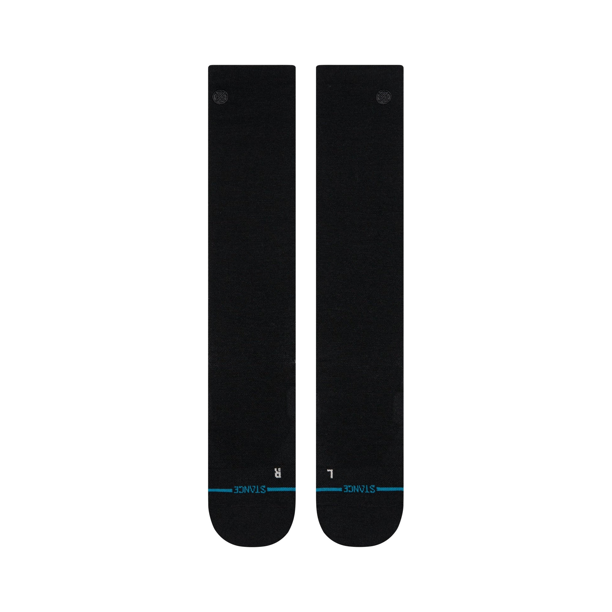 Stance Solid Ultra Light Wool Snow Sock Black