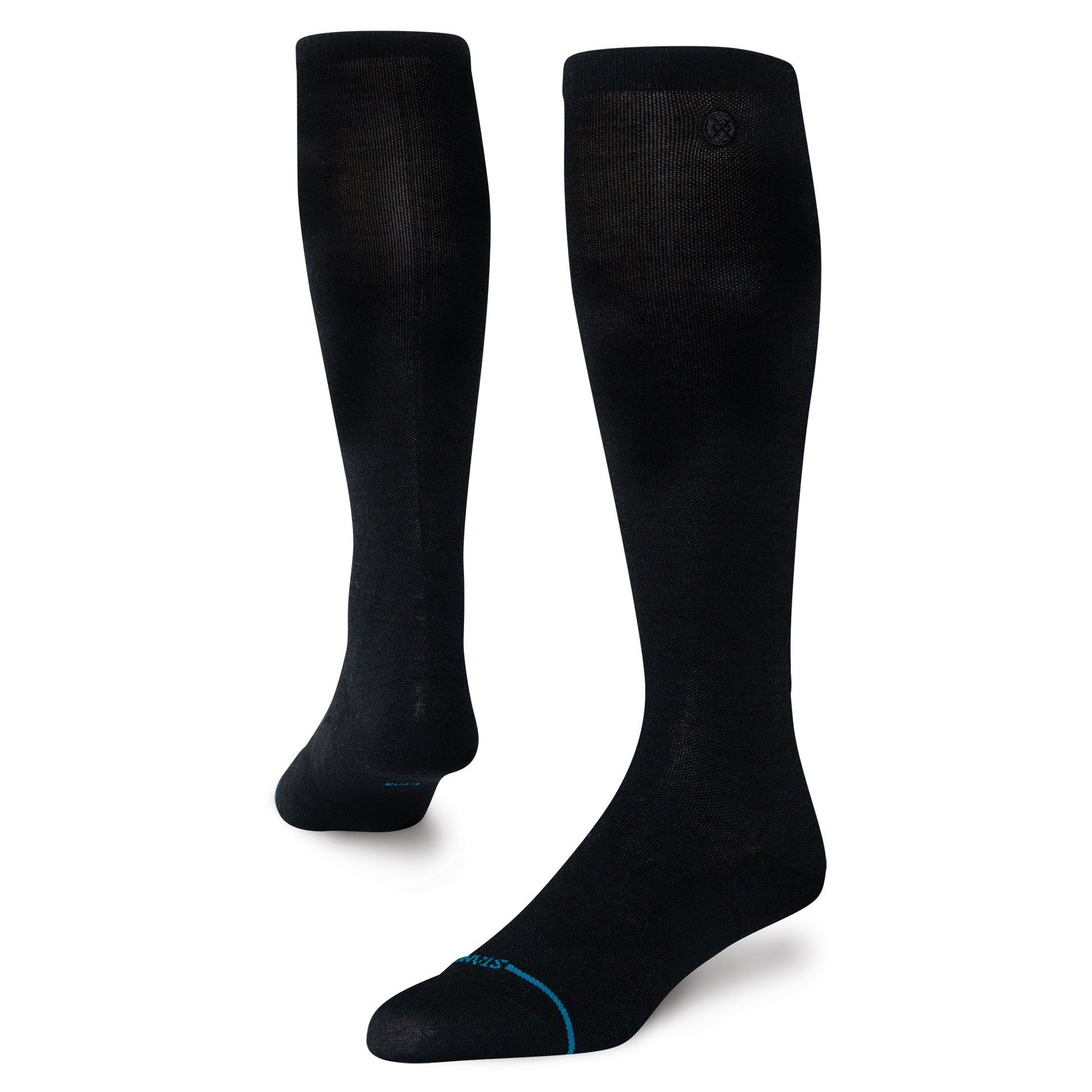 Stance Solid Ultra Light Wool Snow Sock Black