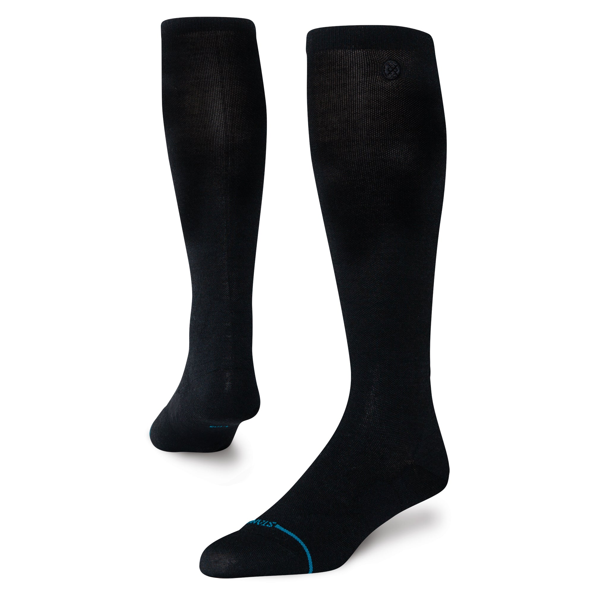 Stance Solid Ultra Light Wool Snow Sock Black
