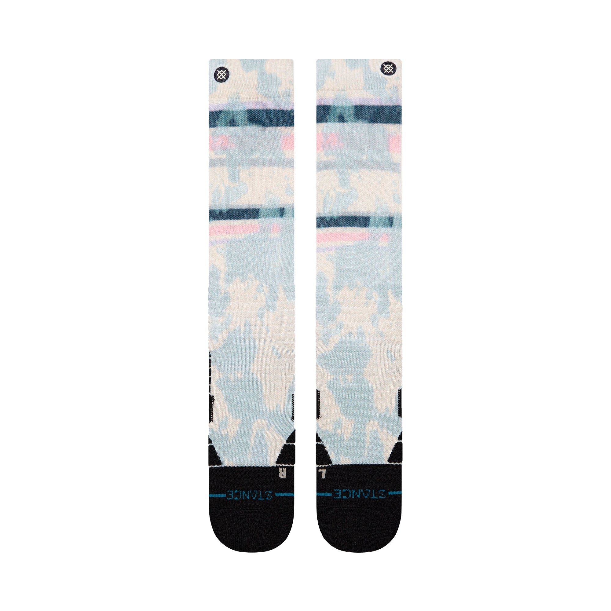 Stance Brong Snow Sock Pale Blue
