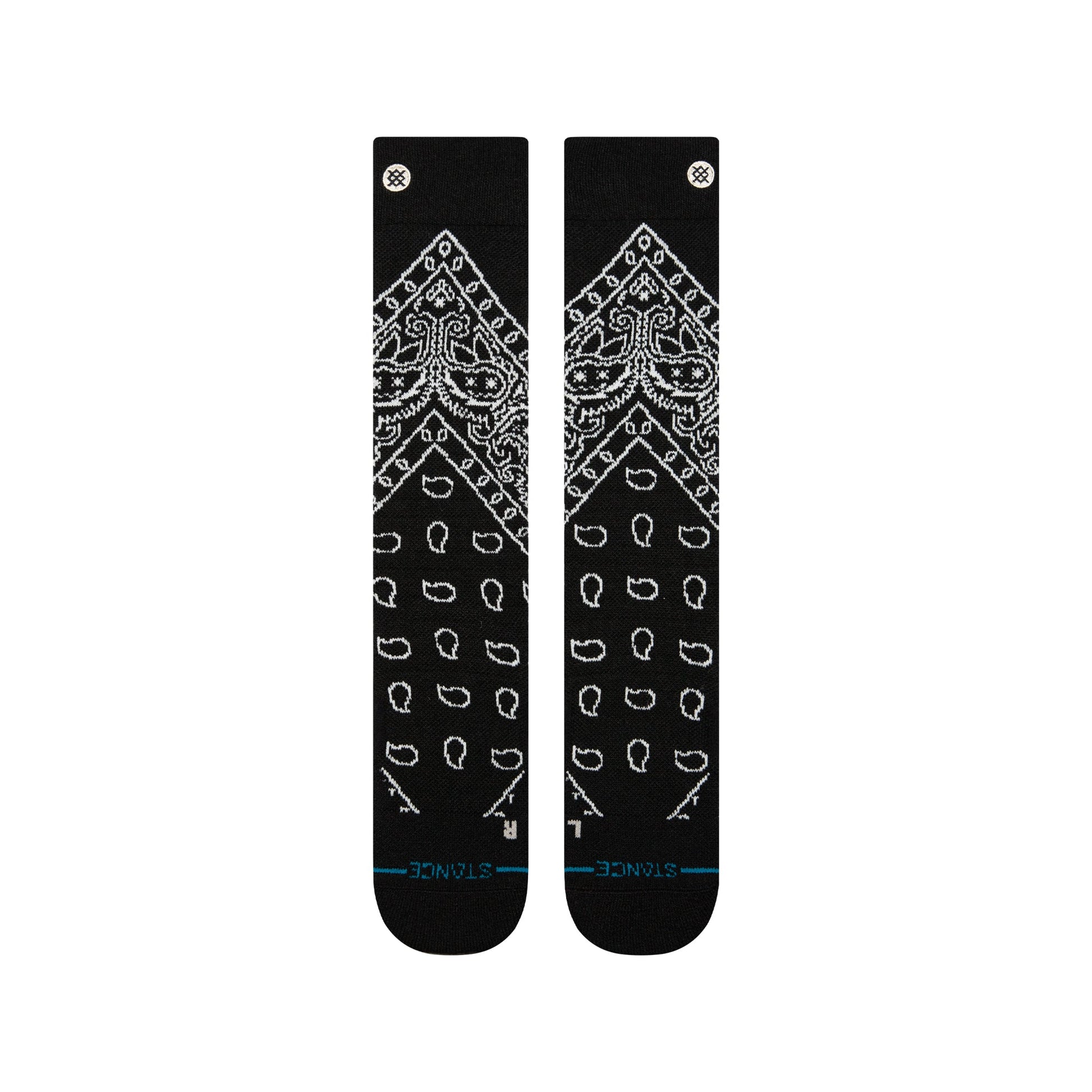 Stance Barrio Snow Mid Wool Socken Schwarz 