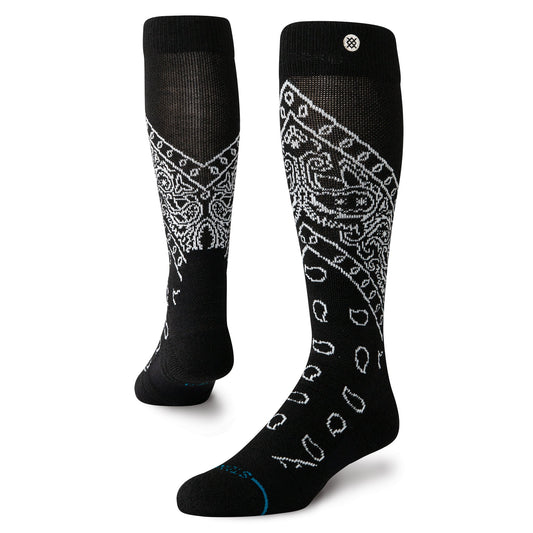 Stance Barrio Snow Mid Wool Socken Schwarz 