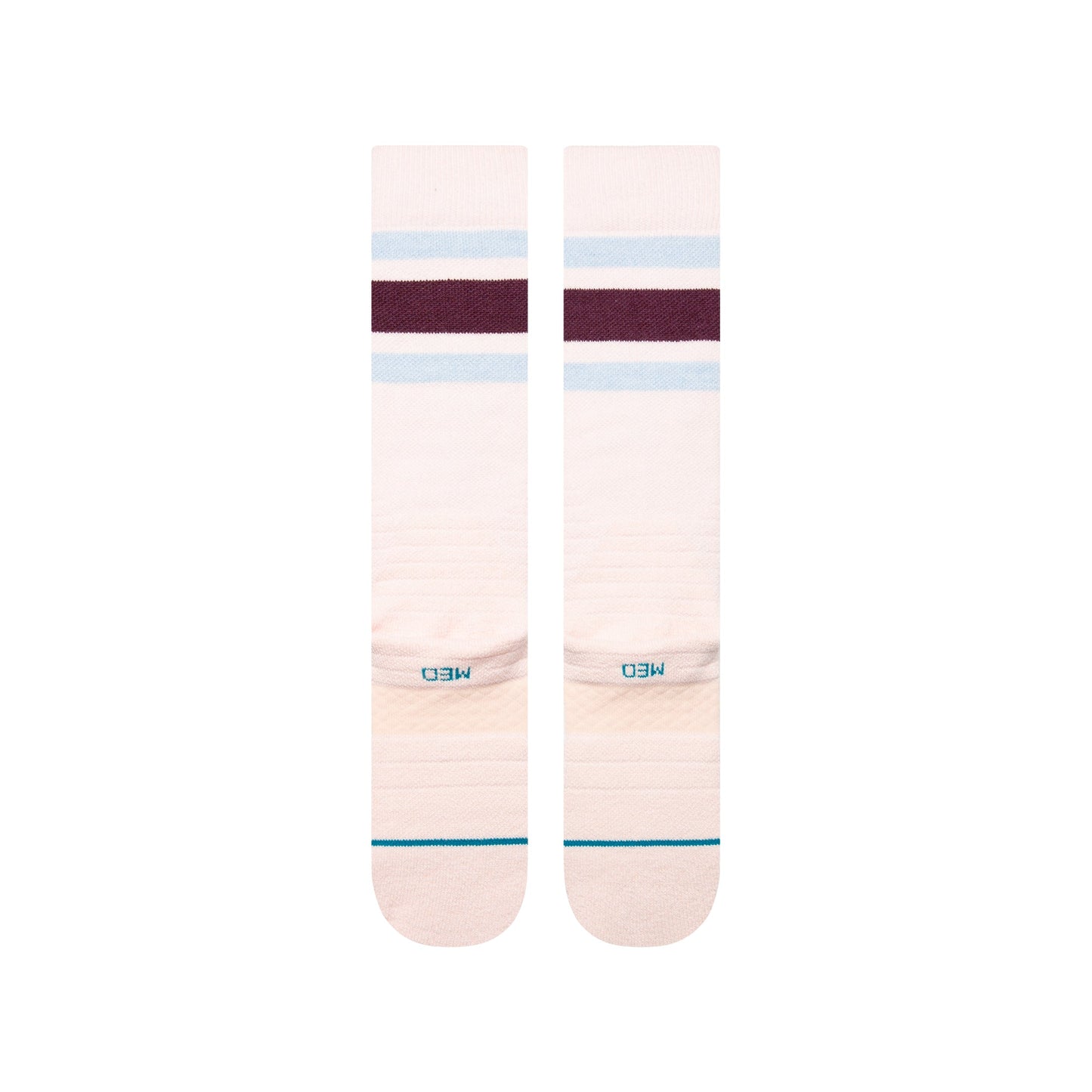 Stance Boyd Snow Mid Wool Socken Pink Fade 