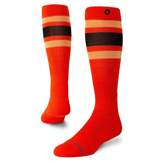 Stance Boyd Snow Mid Wool Socken Tomatenrot 