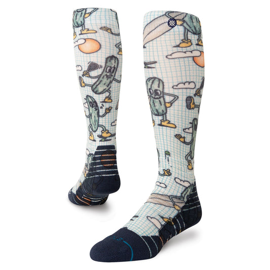 Stance Feeling Pickled Snow Mid Poly Socken Bunt 