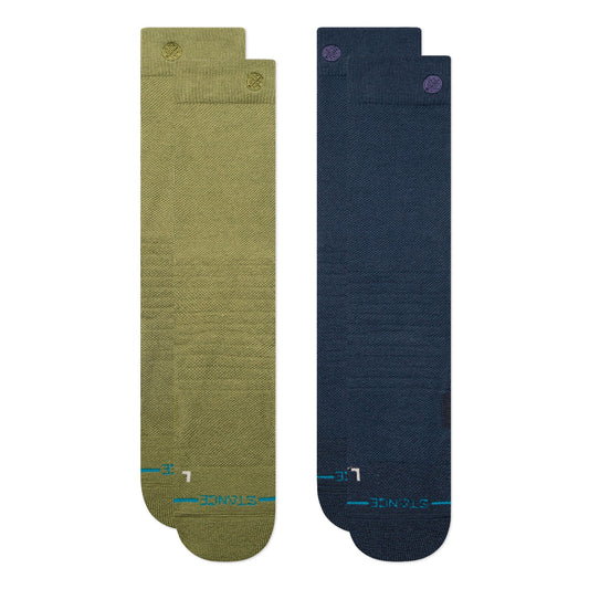 Stance Iconic Snow Mid Poly Socken 2Er Pack Chive 