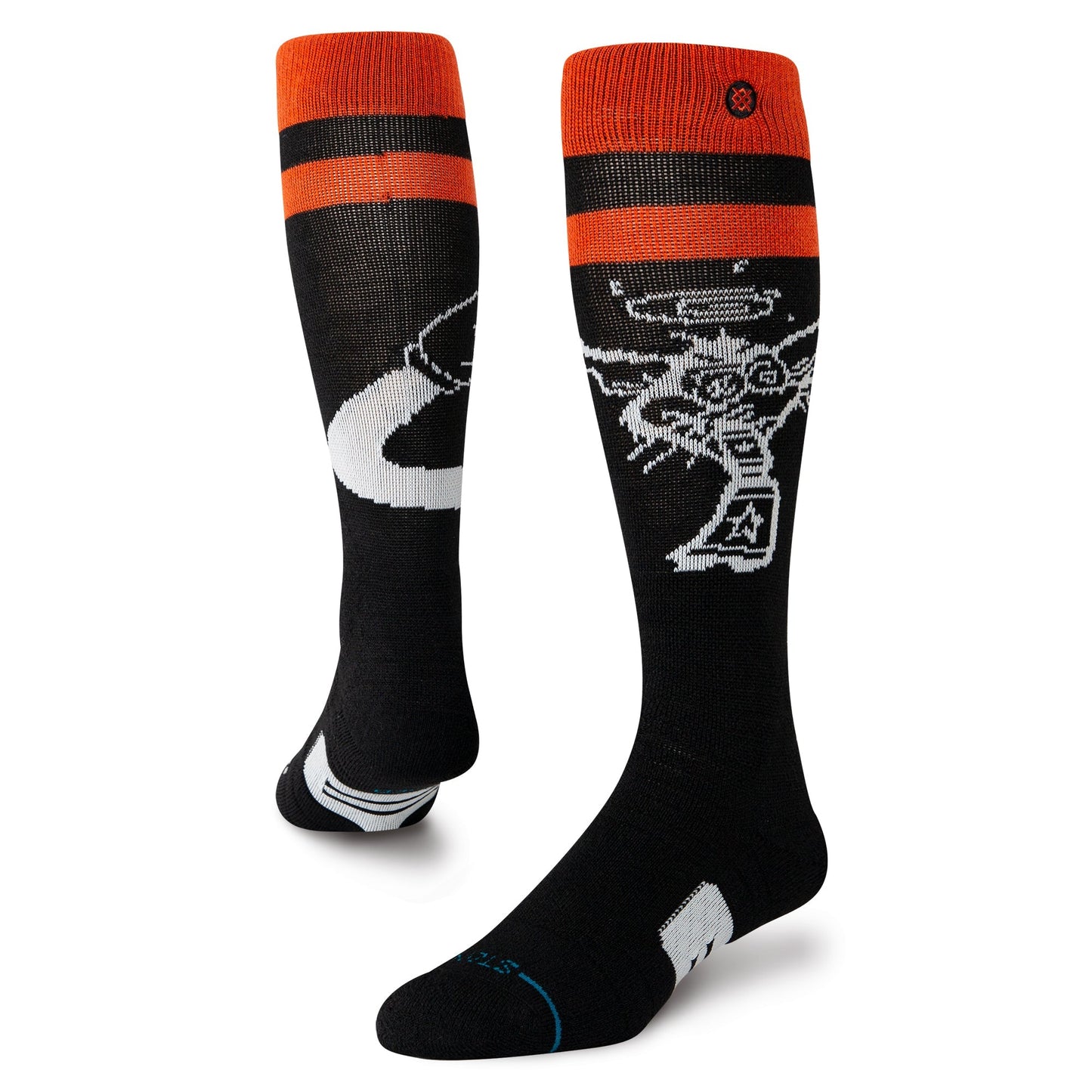 Stance Jill Perkins Snow Over The Calf Socken Schwarz 