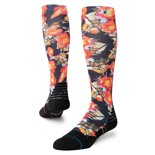 Stance Torque Snow Mid Poly Socken Schwarz 