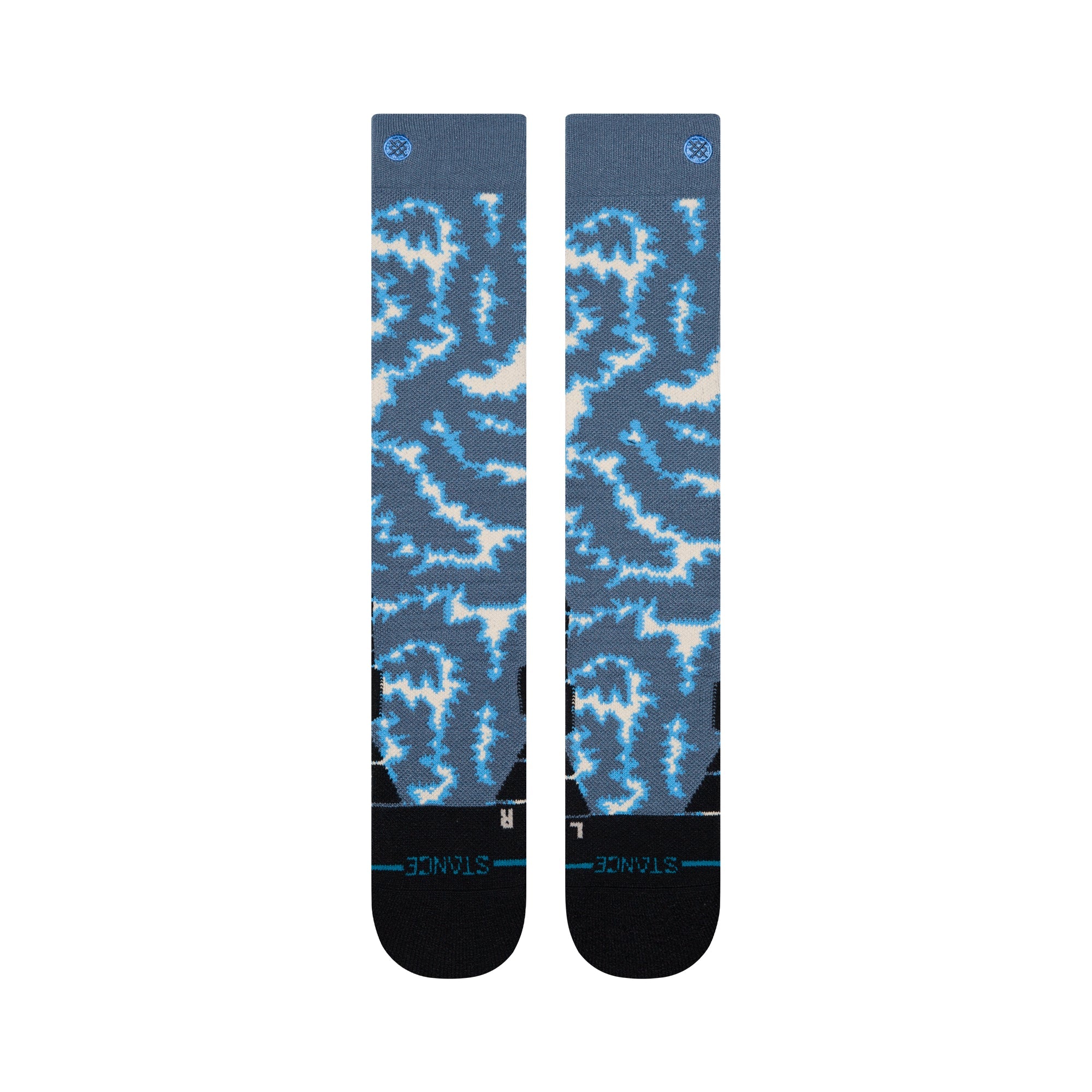 Stance All Terrain Mid Wool Snow Sock Sea Blue
