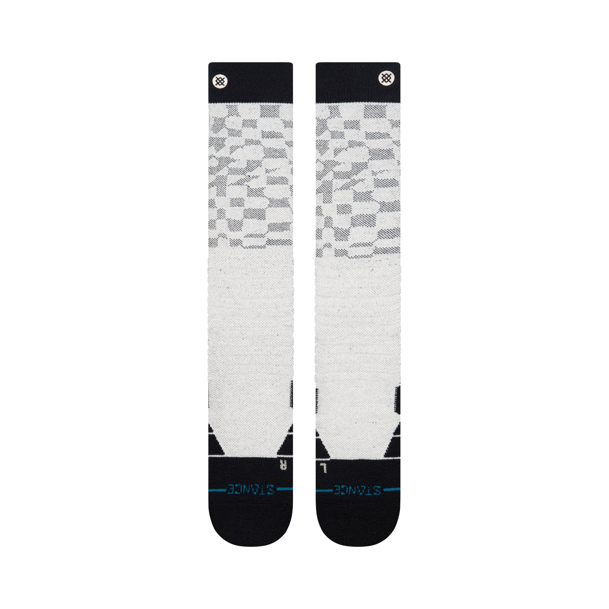 Stance Check Me Out Mid Poly Snow Sock Black