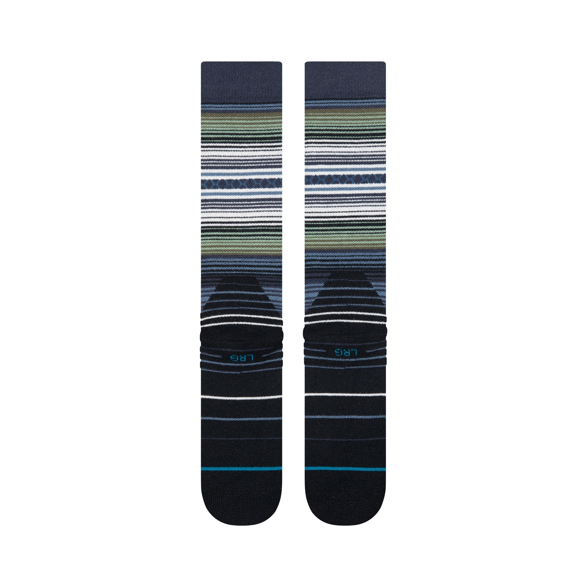 Stance Curren Mid Wool Snow Sock Navy