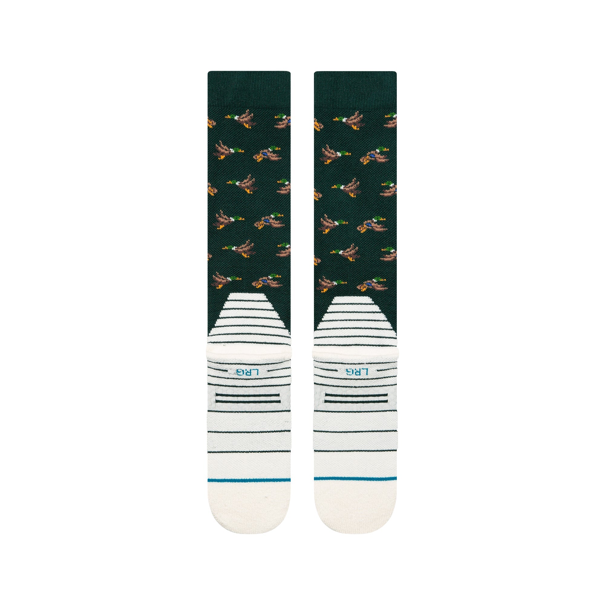Stance Huntin Mid Poly Snow Sock Pine