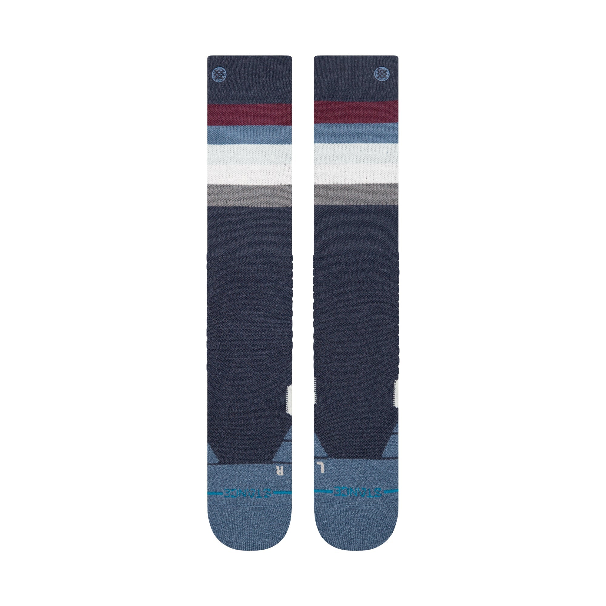 Stance Maliboo Mid Wool Snow Sock Navy