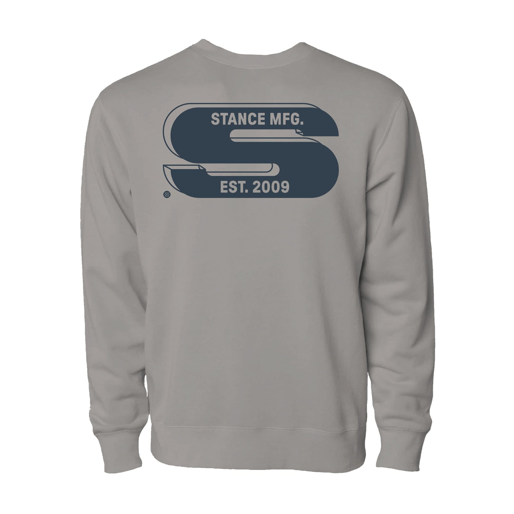 Stance Go Big S Crew Pullover Cement