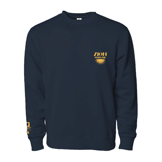 Stance Zion Flag Crewneck Marineblau