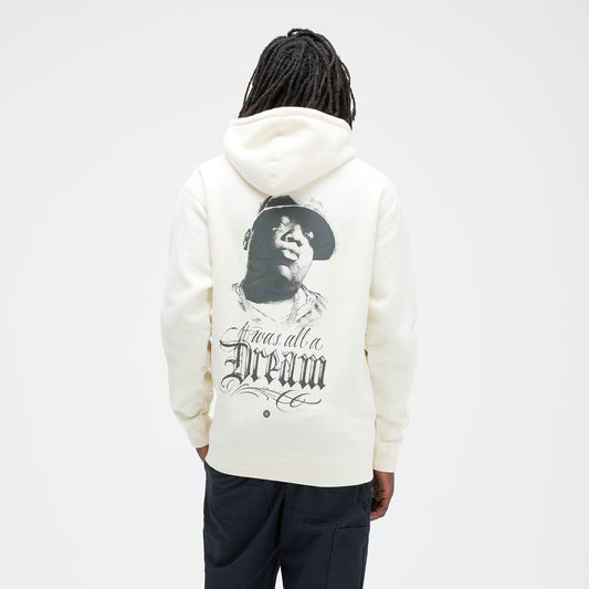 Stance It Was All Hoodie Elfenbein |model