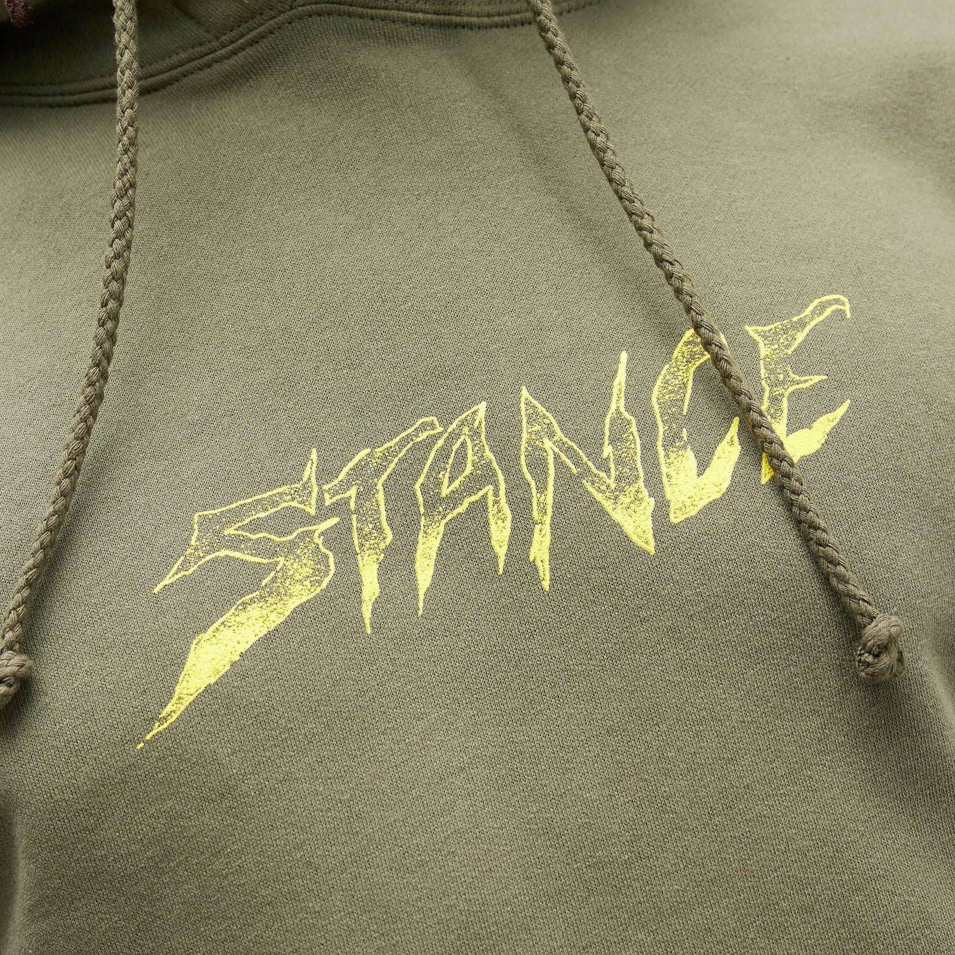 Stance Palm Slayer Hoodie Army |model