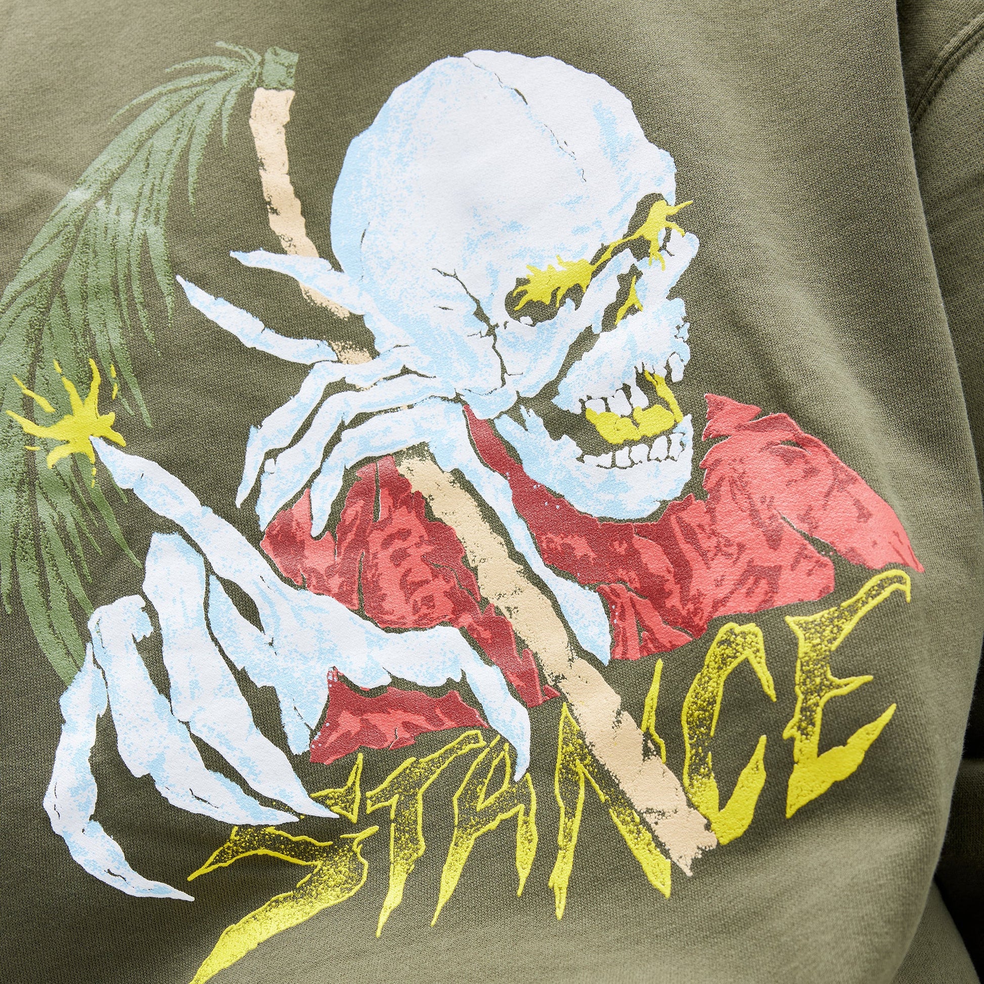 Stance Palm Slayer Hoodie Army |model