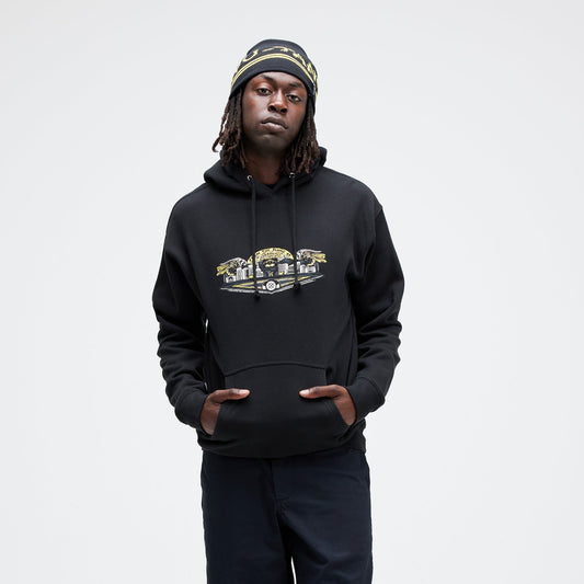 Stance Panther Hoodie Schwarz |model