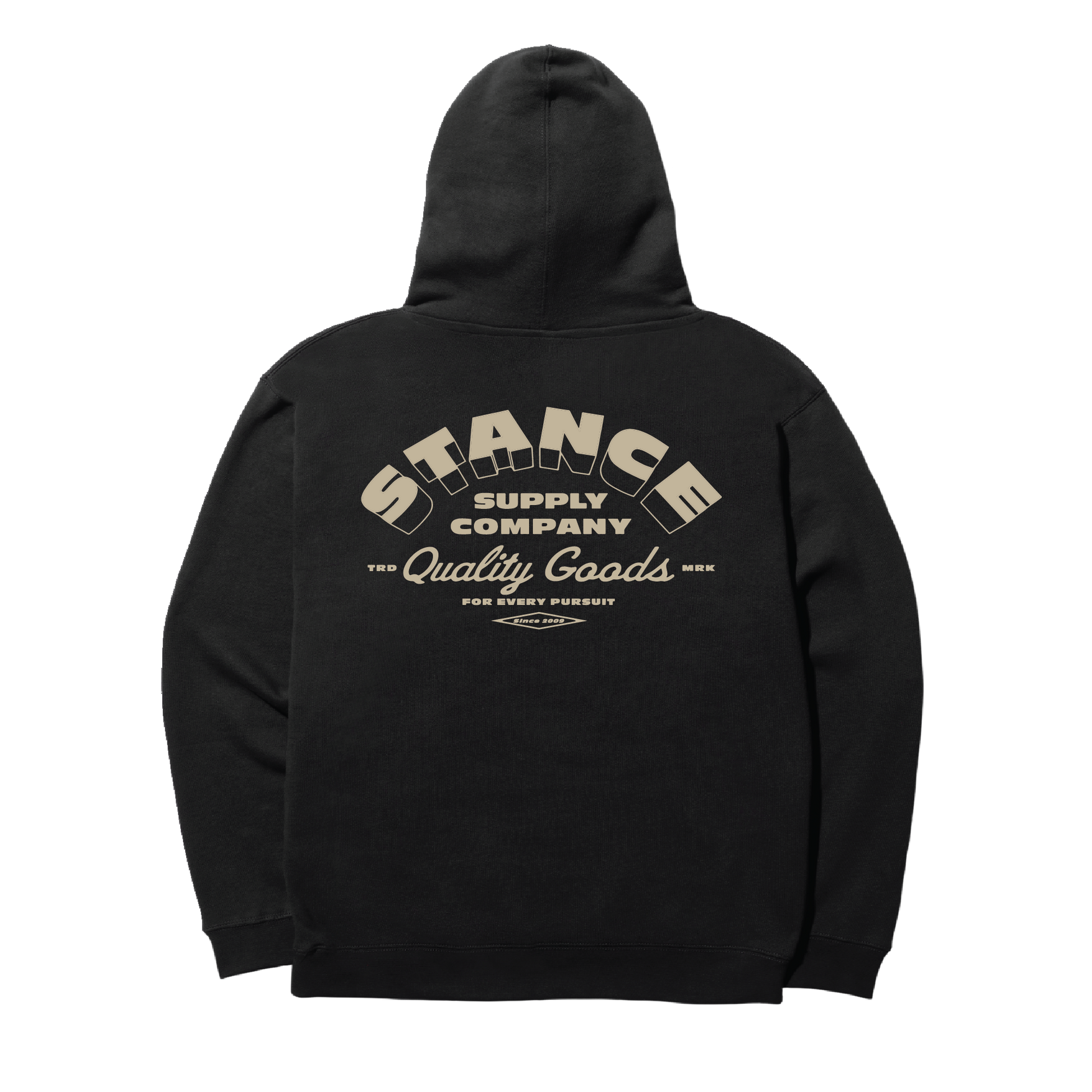 Stance Outfitters Hoodie Black