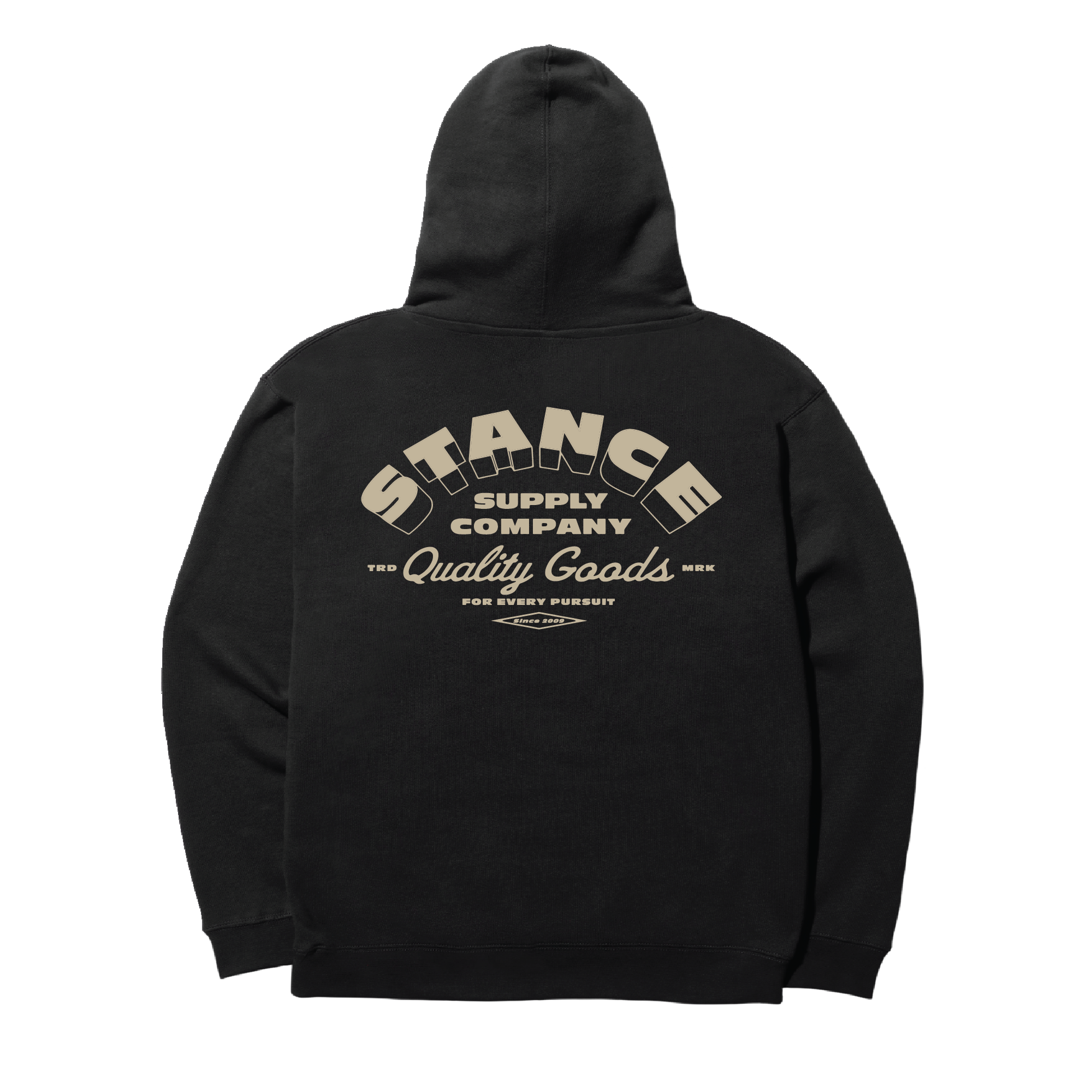 Stance Outfitters Hoodie Black