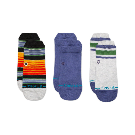 Stance Rockford Baby & Kleinkinder Crew Socken 3Er Pack Indigofarben