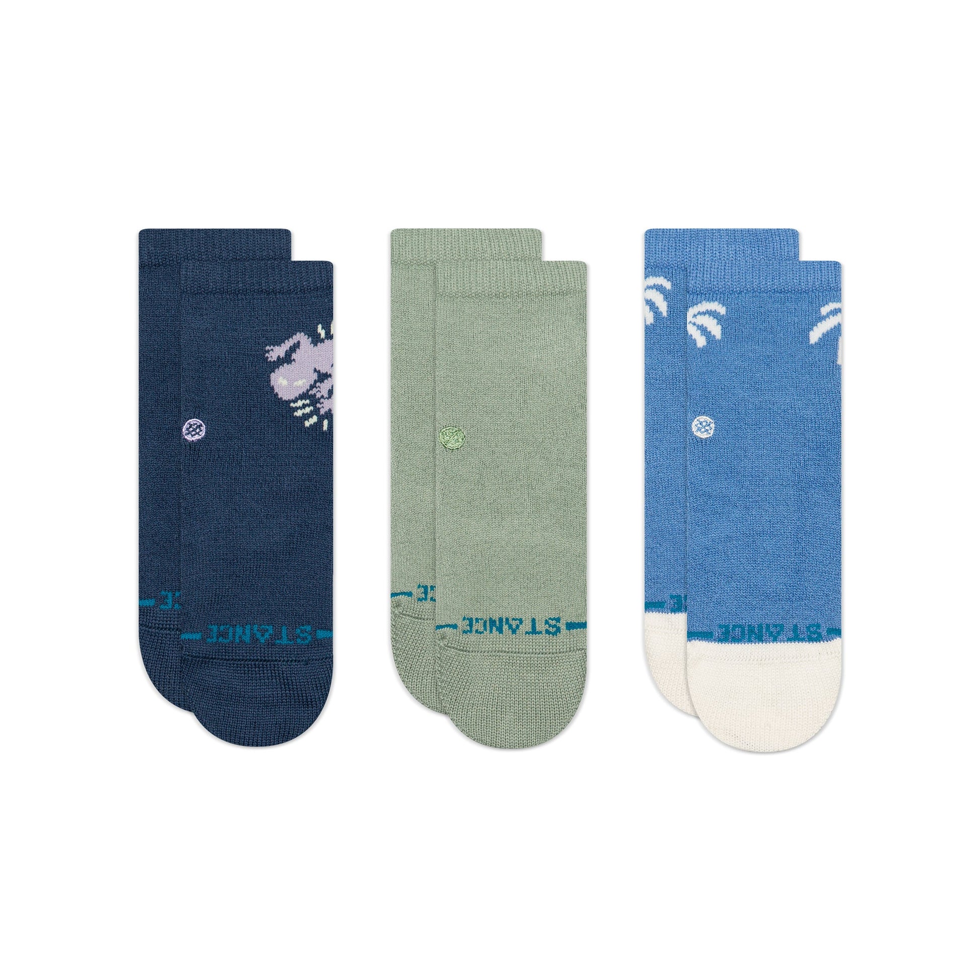 Stance Gecko Sock 3 Pack Multi