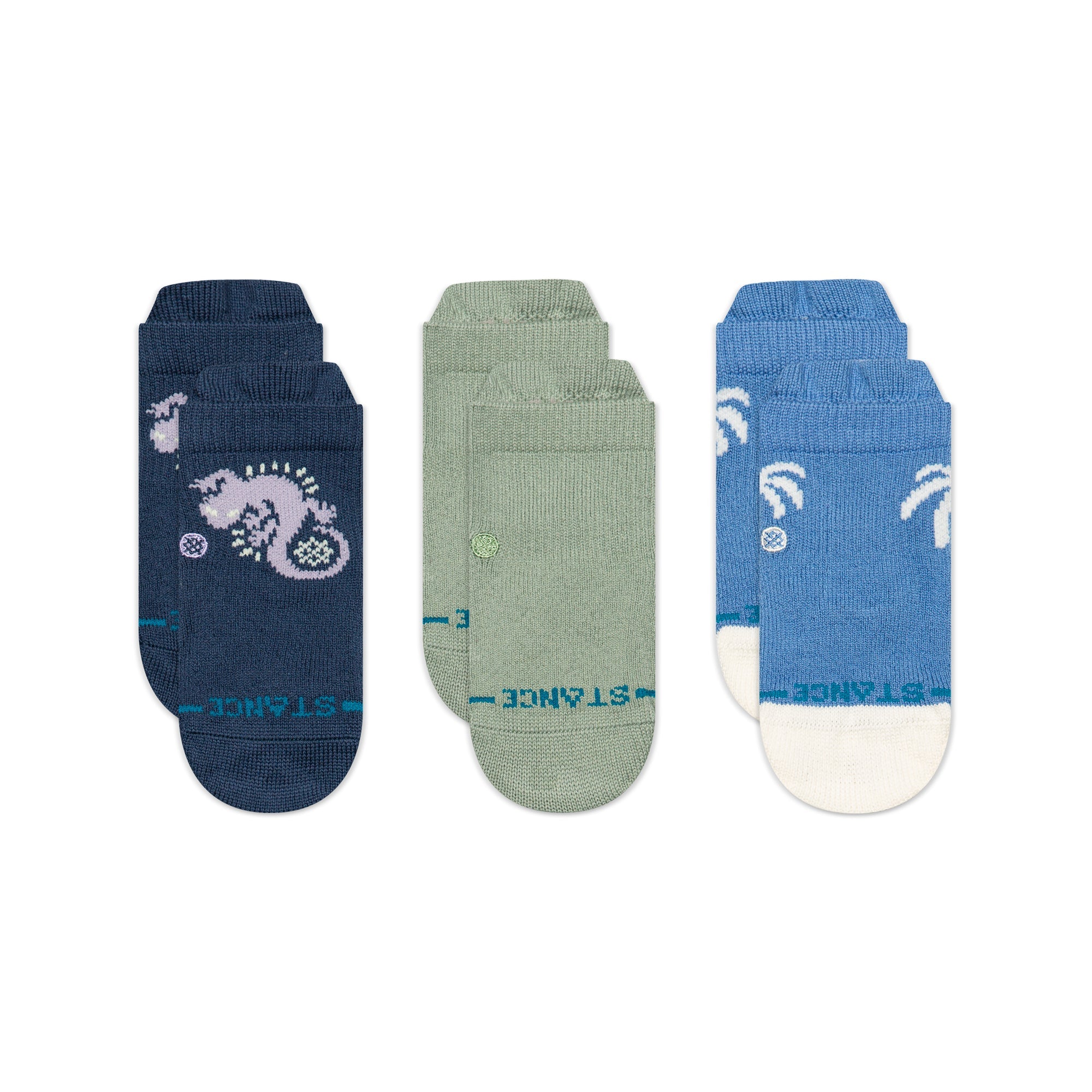 Stance Gecko Sock 3 Pack Multi