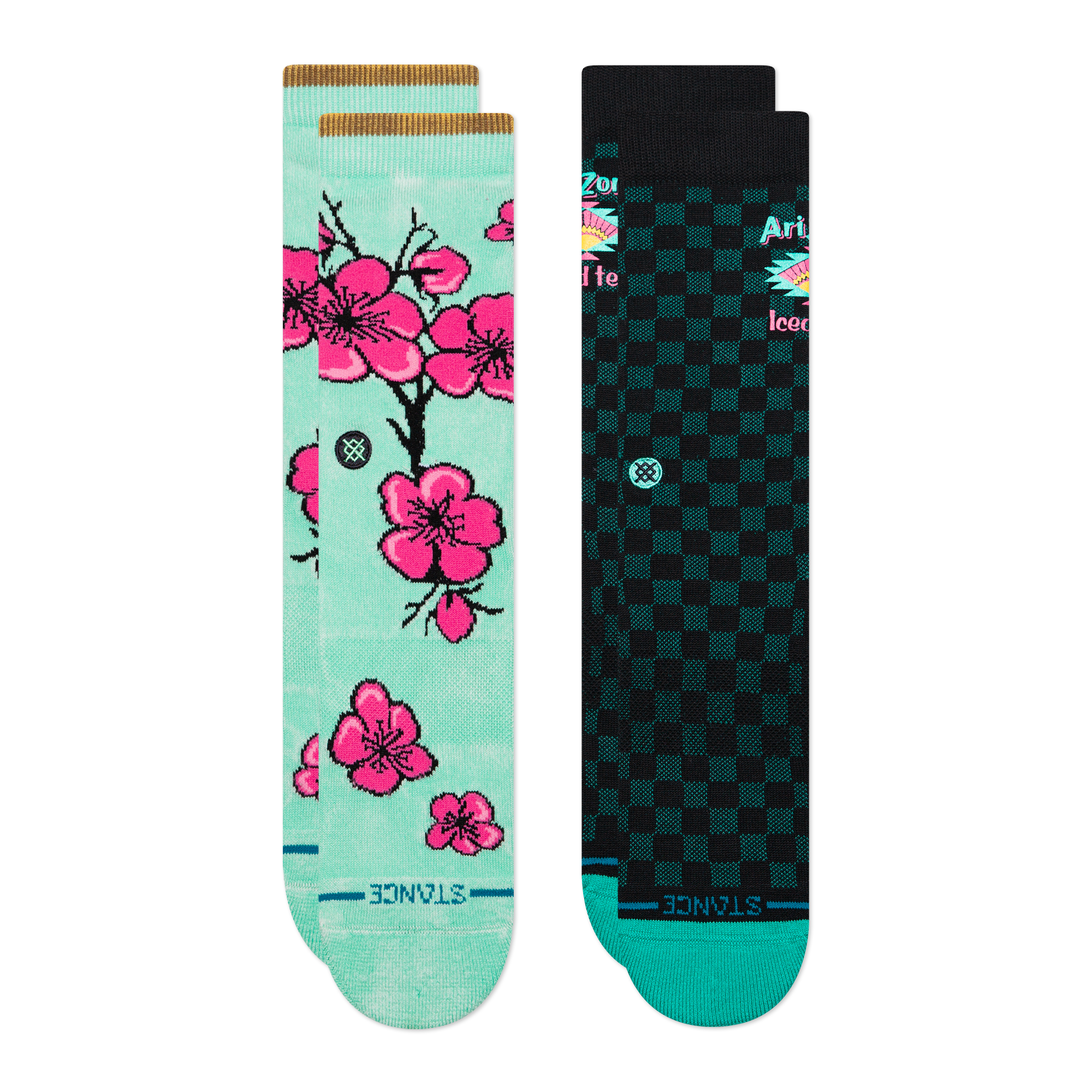 ARIZONA ICED TEA CREW SOCKEN 2ER PACK