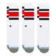 Stance The Boyd Crew Socken 3er Pack Schwarz