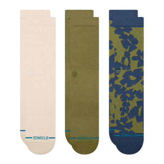ICON AND LIFESTYLE CREW SOCKEN 3ER PACK